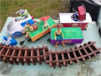 Buzz Lightyear/Toy Story Train- Untested- As Found