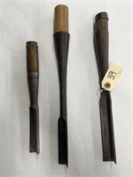 (3) Antique Corner Chisels