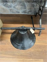 Painted Cast Iron Bell