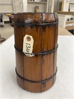 Small Double Ended Wooden Barrel