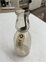 Elmog Dairy "It Whips" Bottle w/ Cream Top Spoon