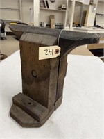 14" Wooden Vise w/ Attachment Bracket on the Back