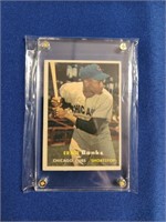 1957 TOPPS ERNIE BANKS #55