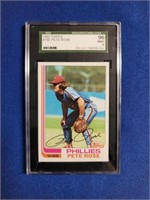 PETE ROSE SGC 9 1982 TOPPS CARD #780