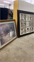 Wall print and Photo Collage Frame