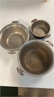 Vintage Trio of pans