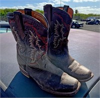Mens Silver Wild Boots
