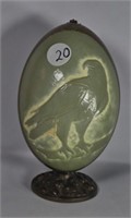 Mounted egg
