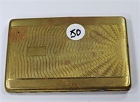 Brass cigarette case