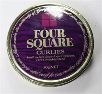 Four Square Curlies tin George Dobie and Son