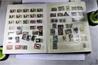 Album of Australian and foreign stamps