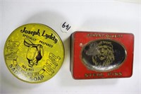 2 Tins Joseph Lyddy Saddle soap