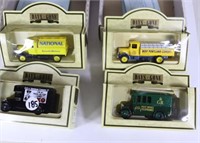 Days Gone Die cast Trucks all delivery trucks