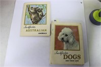2 Tuckfields Card Albums 1 Dogs