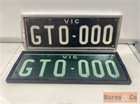 GT0 000 Number Plates