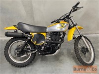 1978 Yamaha TT 500 Motorcycle