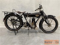 1927 Levis Model M 250CC Motorcycle