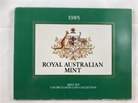 1985 Australian Mint Uncirculated Coin Collection