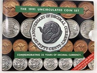 1991  Australian Mint Uncirculated Coin Collection