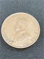 1925 Australian penny gF