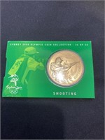 Australian olympic Shooting $5 Coin 26 of 28