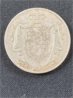 1837 William IV Silver Half Crown