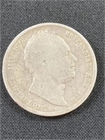 1836 King William Silver Half Crown