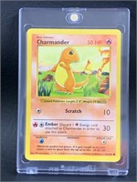 1999 Shadowless Charmander 46/102 Pokemon Card