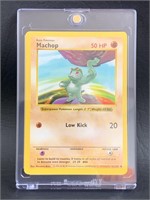 1999 Shadowless Machop 52/102 Pokemon Card
