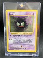 1999 Shadowless Gastly 50/102 Pokemon Card