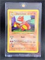 1999 Shadowless Charmeleon 24/102 Pokemon Card