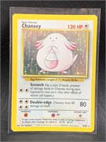 1999 Chansey Holo 3/102 Pokemon Card
