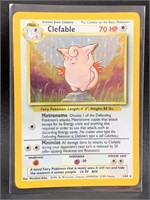 1999 Clefable Holo 1/64 Pokemon Card