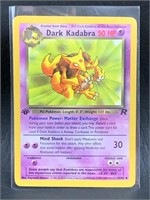 2000 First Edition Dark Kadabra 39/82 Pokemon