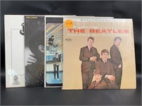 Selection of Vintage The Beatles Record Albums