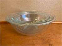 Pyrex Clear Nesting Bowls