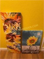 Sunflower Canvas Decor