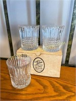 Tiara by Fostoria Double Old Fashioned Glasses