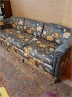 S Brandt Continental Floral Print Sofa