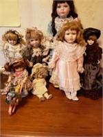 7 +/- Geppeddo Collection & Porcelain Dolls