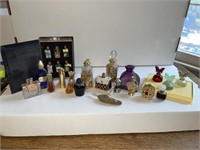 Perfume Minis, Empty Perfume Glass Bottles, 20+/-