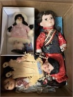 4 +/- Antique Dolls