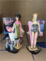 2 Barbie Figurines