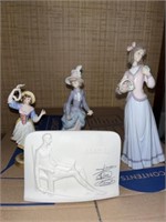 Lladro 3 +/- Dolls/Figurines & Signature Figure