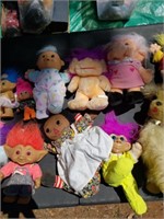 50+/- Troll Dolls & Misc. Stuffies/Dolls