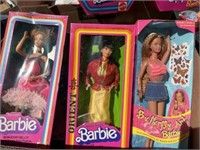 5+/- Barbie Dolls & Puzzle New in Box