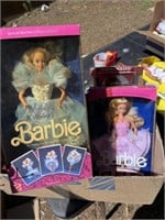 8+/- Collectible Barbie Dolls New in Box