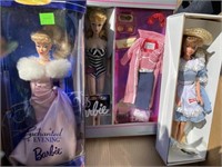 12+/- Collectible Barbie Dolls