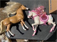 8+/- Collectible Barbie Dolls & Horses New in Box