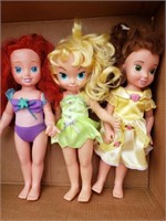3+/- Disney Princess Dolls